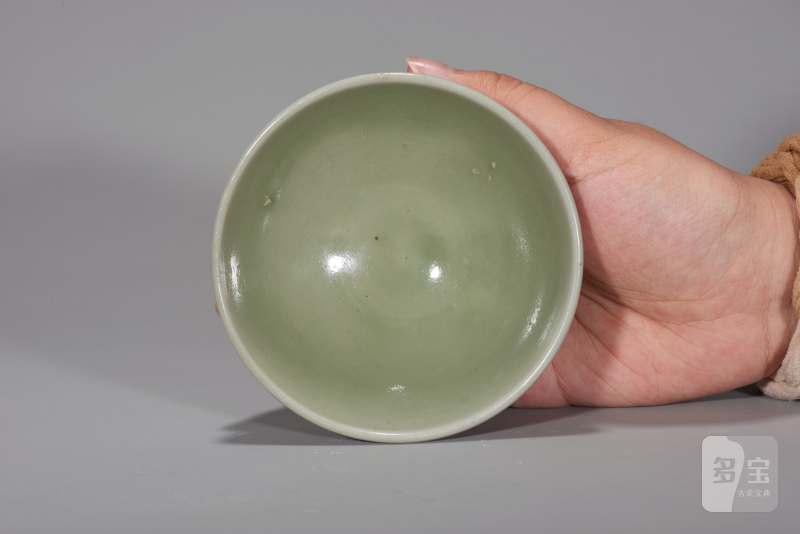 明代 青釉杯 - 图5